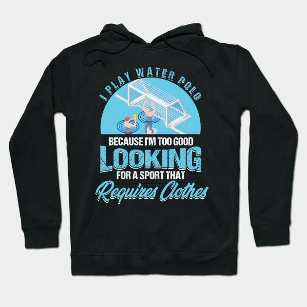 Funny Waterpolo Gift Hoodie by woormle